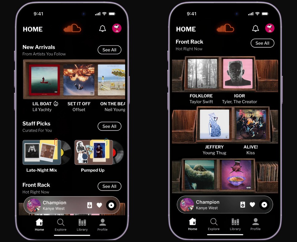 Home Screen Redesign