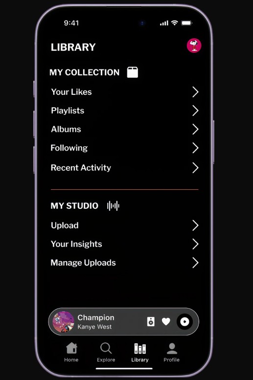 Library Screen Redesign
