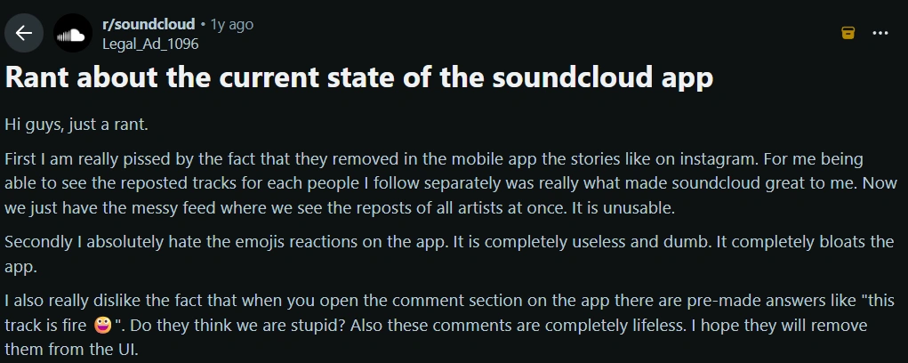 Community Feedback
