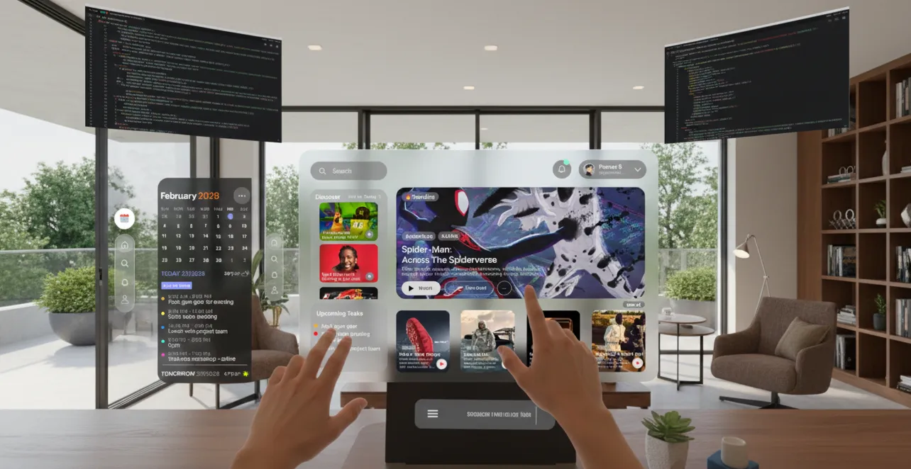 Dual screen view