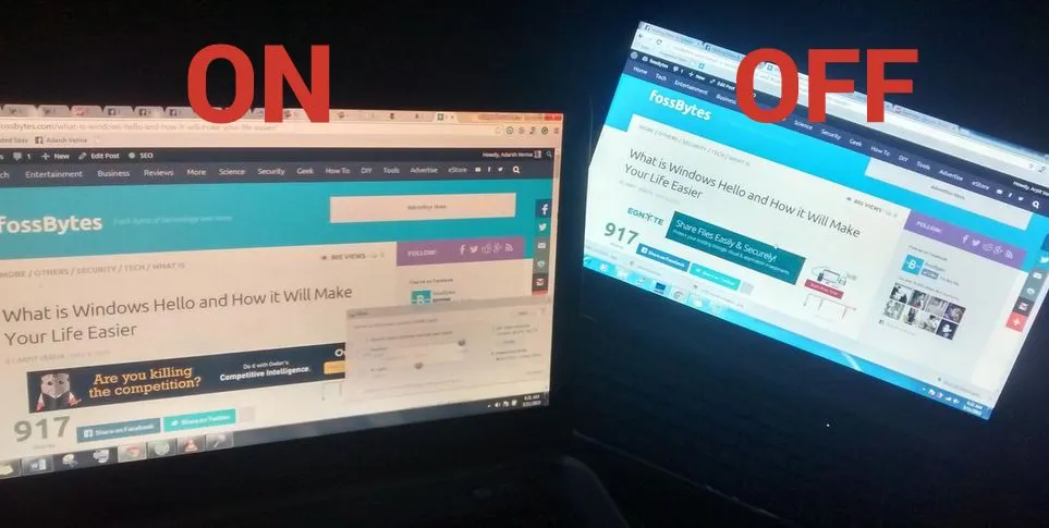 Existing systems like F.lux